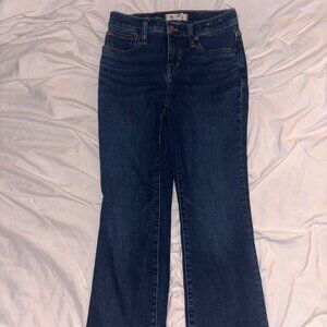 madewell jeans midrise kick out 25 petite